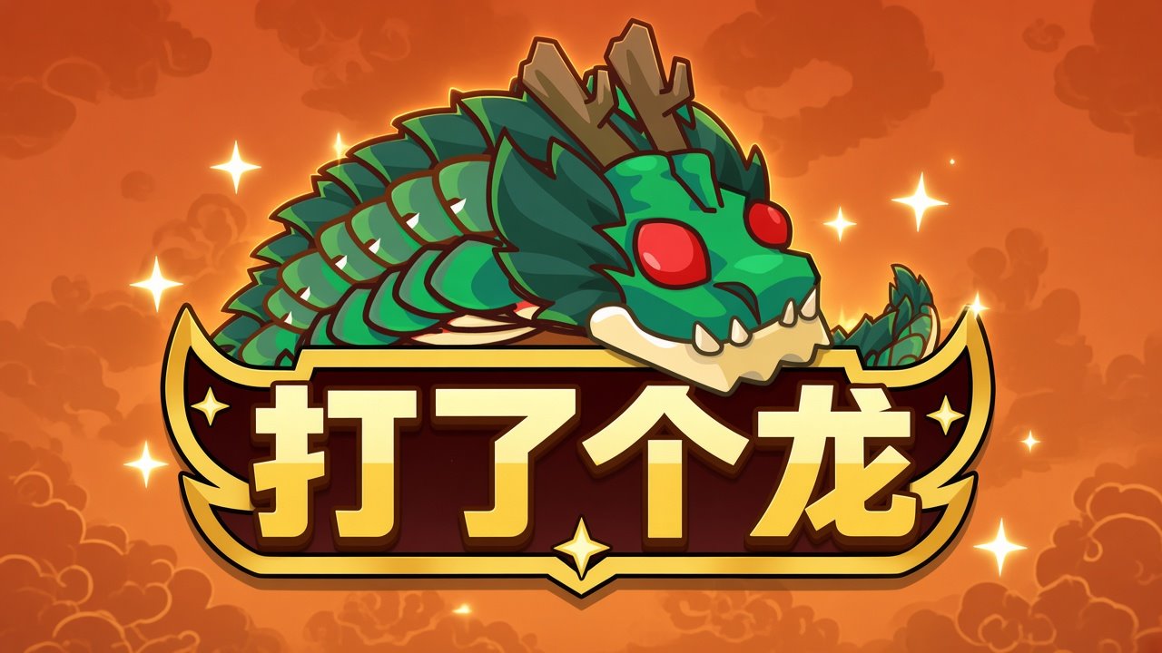 打了个龙