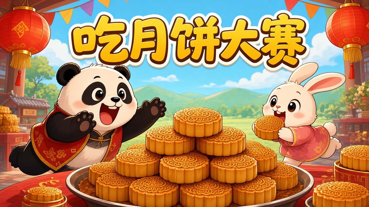 吃月饼大赛